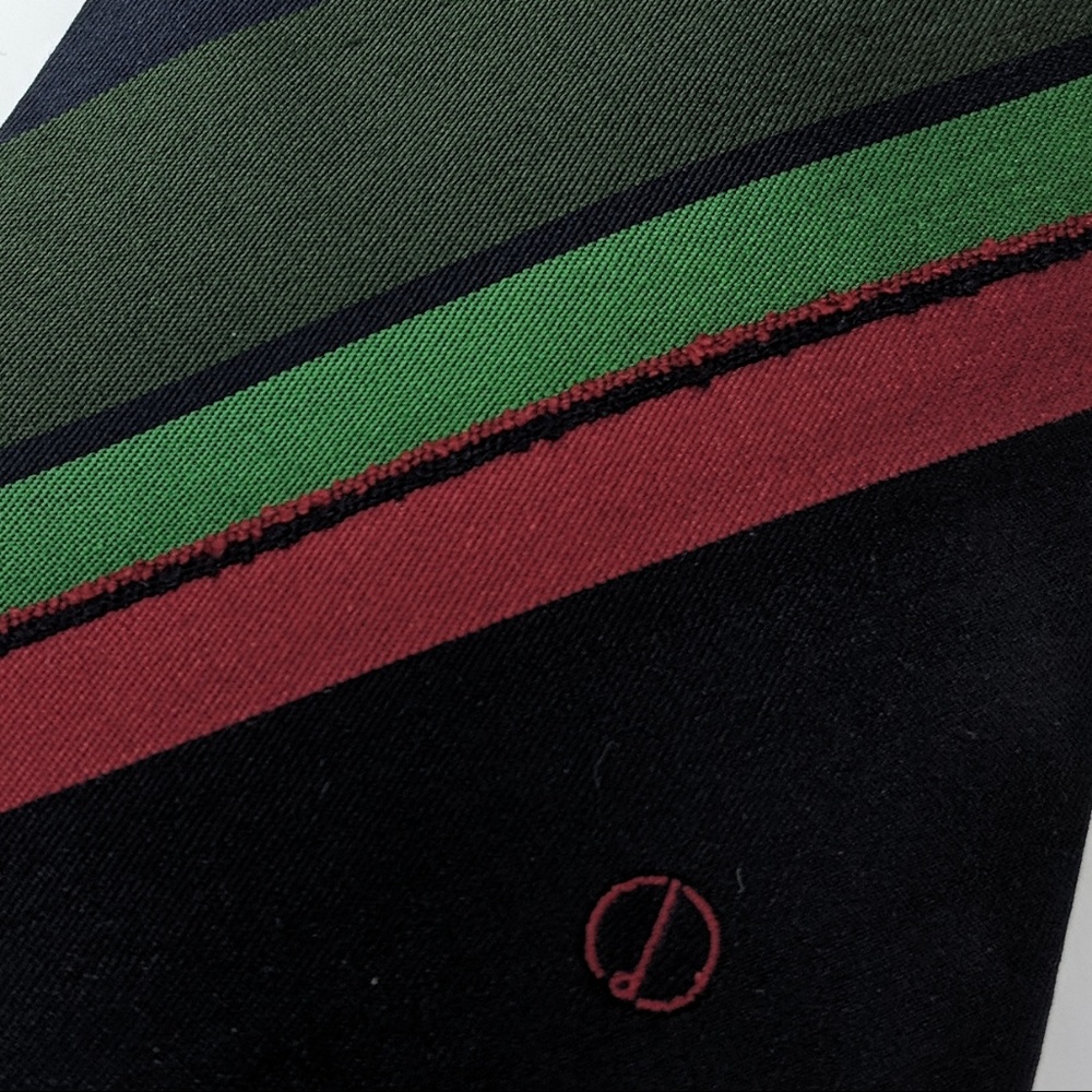 Vintage Dunhill narrow silk tie - made in Italy